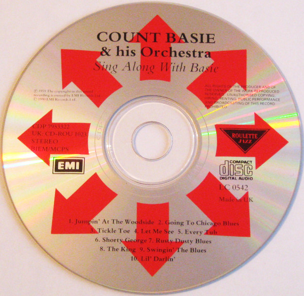 Joe Williams , Dave Lambert , Jon Hendricks , Annie Ross Plus Count Basie Orchestra - Sing Along With Basie | Roulette Jazz (CDP 7953322) - 3