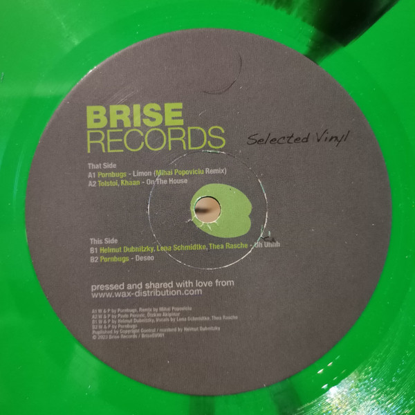 Various - Selected Vinyl 001 | Brise Records (BRISESV001C) - main Various - Selected Vinyl 001 | Brise Records (BRISESV001C) - main