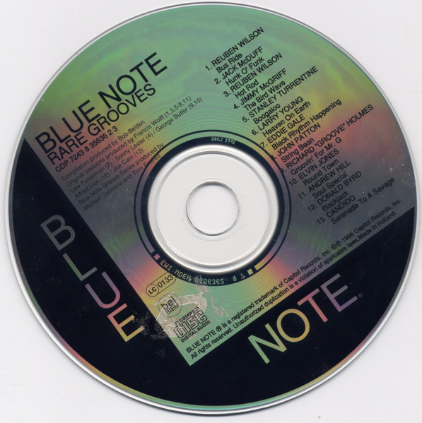 Various - Blue Note Rare Grooves | Blue Note (CDP 7243 8 35636 2 3) - 4