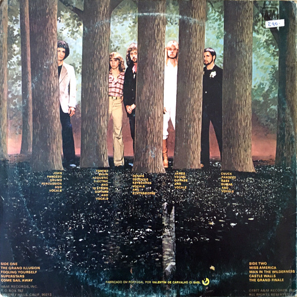 Styx - The Grand Illusion | A&M Records (PPSP-4637) - 2