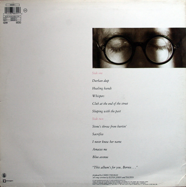 Elton John - Sleeping With The Past | The Rocket Record Company (838 839-1) - 2 Elton John - Sleeping With The Past | The Rocket Record Company (838 839-1) - 2