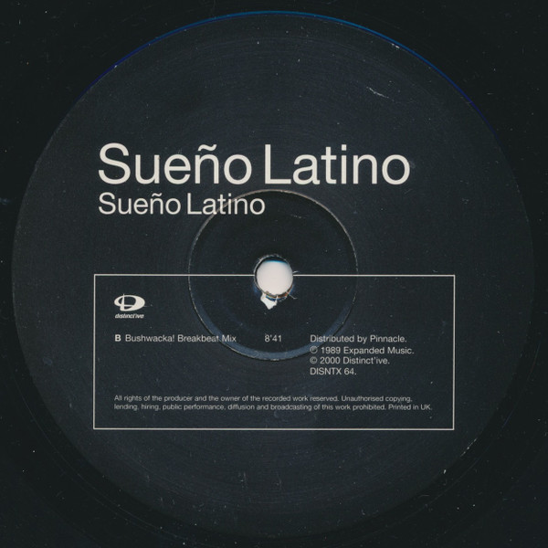 Sueño Latino - Sueño Latino (Remixes) | Distinct'ive Records (DISNTX 64) - 4 Sueño Latino - Sueño Latino (Remixes) | Distinct'ive Records (DISNTX 64) - 4