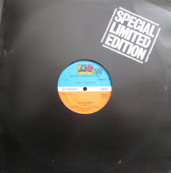 Detroit Emeralds - Feel The Need | Atlantic (K 10945) - 3 Detroit Emeralds - Feel The Need | Atlantic (K 10945) - 3