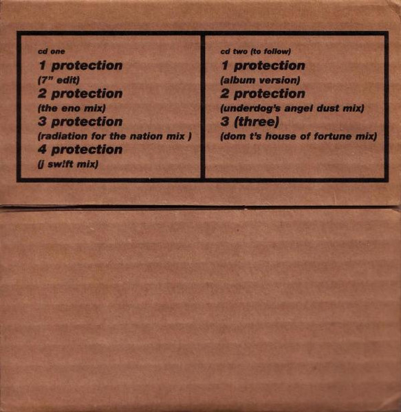 Massive Attack With Tracey Thorn - Protection | Wild Bunch Records (WBRX 6) - 2 Massive Attack With Tracey Thorn - Protection | Wild Bunch Records (WBRX 6) - 2