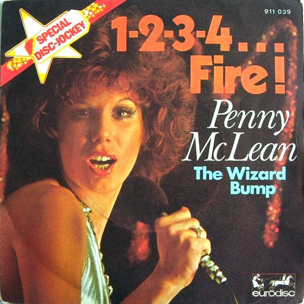 Penny McLean - 1-2-3-4... Fire! | Eurodisc (911 039) - main