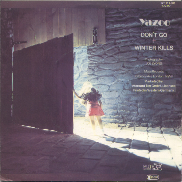 Yazoo - Don't Go | Mute (INT 111.805) - 2