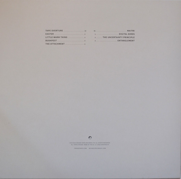 Michael Price - Entanglement | Erased Tapes Records (ERATP067LP) - 2 Michael Price - Entanglement | Erased Tapes Records (ERATP067LP) - 2