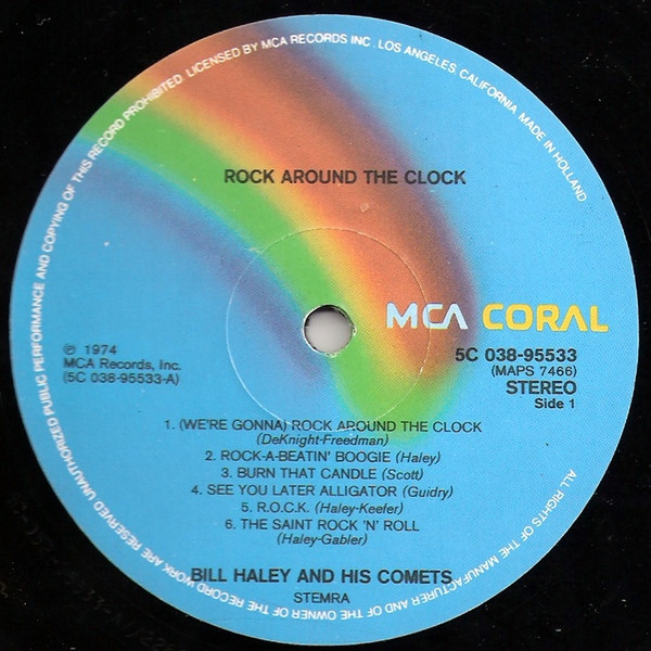 Bill Haley And His Comets - Rock Around The Clock | MCA Records (5C 038.95533) - 3 Bill Haley And His Comets - Rock Around The Clock | MCA Records (5C 038.95533) - 3