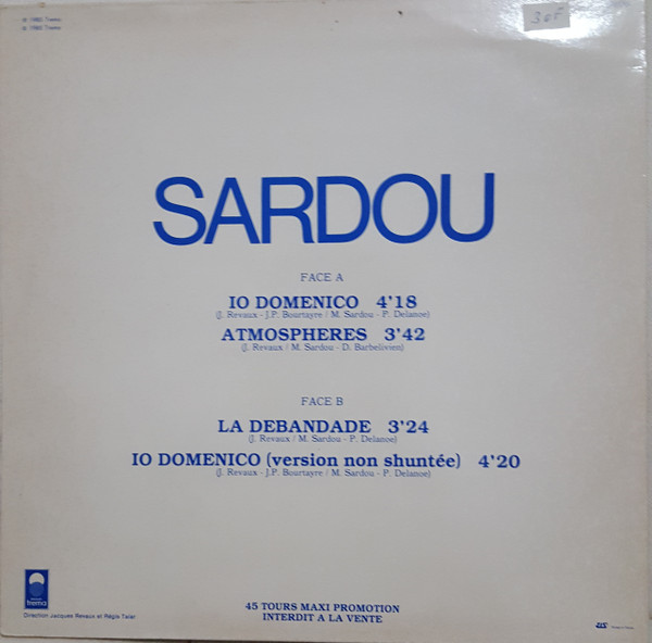Michel Sardou - Io Domenico | Trema (170.185) - 2