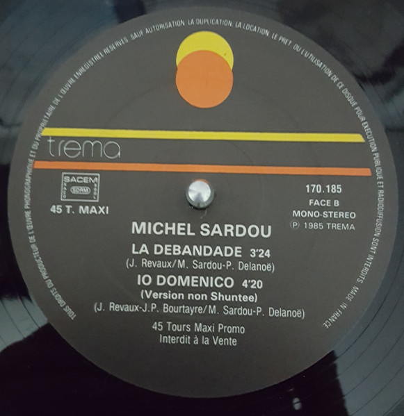 Michel Sardou - Io Domenico | Trema (170.185) - 4
