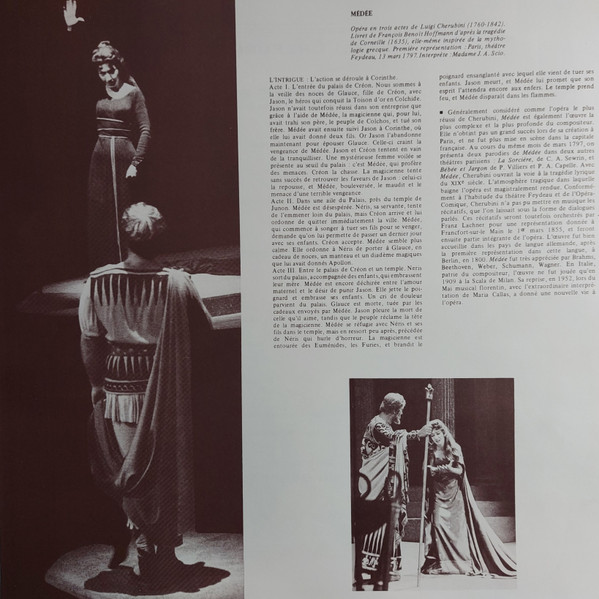 Luigi Cherubini - Maria Callas , Renata Scotto , Mirto Picchi , Miriam Pirazzini , Giuseppe Modesti , Coro Del Teatro Alla Scala et Orchestra Del Teatro Alla Scala , Tullio Serafin - Medea | Discoreale (DR 10045/47) - 3