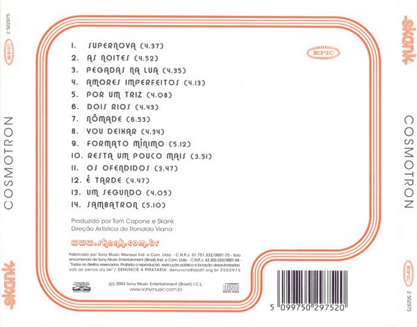 Skank - Cosmotron | Epic (2 502975) - 2