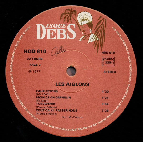Les Aiglons - Le Petit Chaperon Noir | Disques Debs International (HDD 610) - 4 Les Aiglons - Le Petit Chaperon Noir | Disques Debs International (HDD 610) - 4