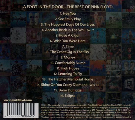 Pink Floyd - A Foot In The Door (The Best Of Pink Floyd) | EMI (50999 028966 2 5) - 3