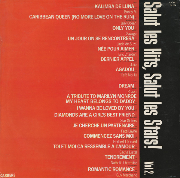 Various - Salut Les Hits, Salut Les Stars - Vol. 2 | Carrere (66.204) - 2 Various - Salut Les Hits, Salut Les Stars - Vol. 2 | Carrere (66.204) - 2