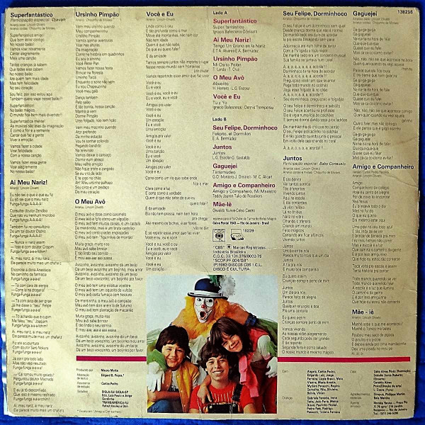 A Turma Do Balão Mágico - A Turma Do Balão Mágico | Discos CBS (138.256) - 2