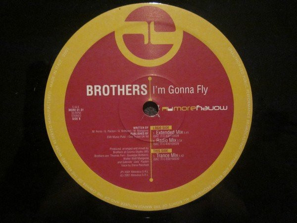 Brothers - I'm Gonna Fly | Moremoney (MORE 01.01) - main