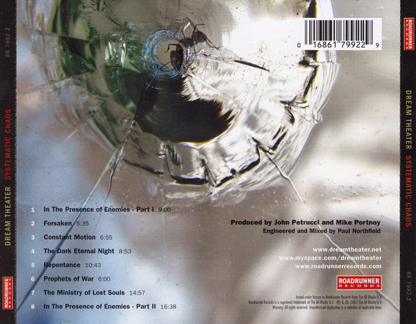 Dream Theater - Systematic Chaos CD | Roadrunner Records (RR 7992-2) - 2