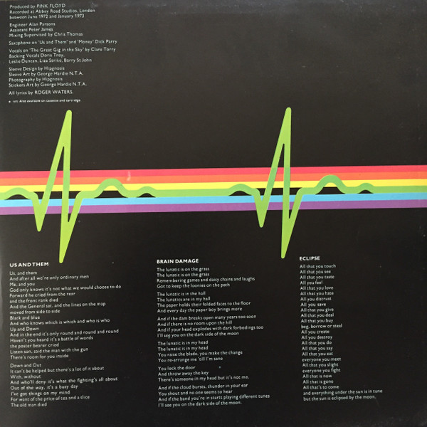 Pink Floyd - The Dark Side Of The Moon | Harvest (SHVL 804) - 2 Pink Floyd - The Dark Side Of The Moon | Harvest (SHVL 804) - 2