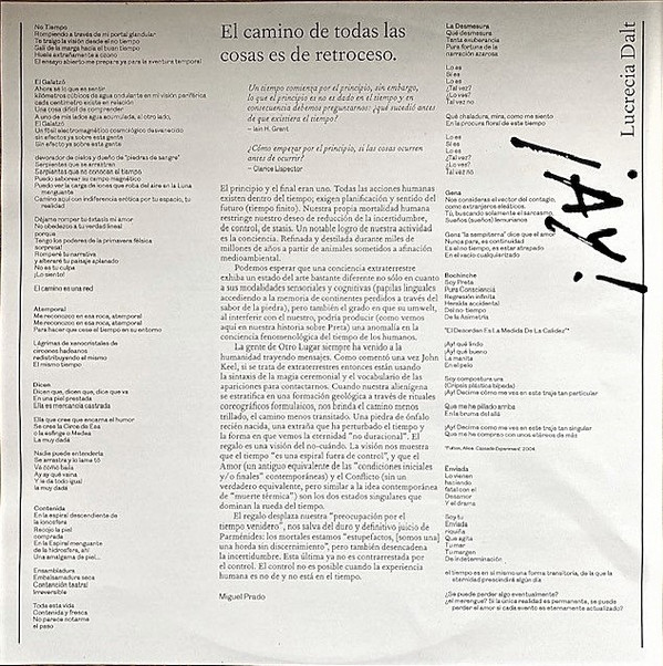 Lucrecia Dalt - ¡Ay! | Rvng Intl. (RVNGNL85) - 2
