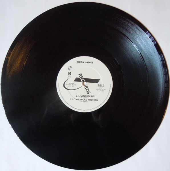 Brian James - Ain't That A Shame | BJ Records (BJLP 1) - 4