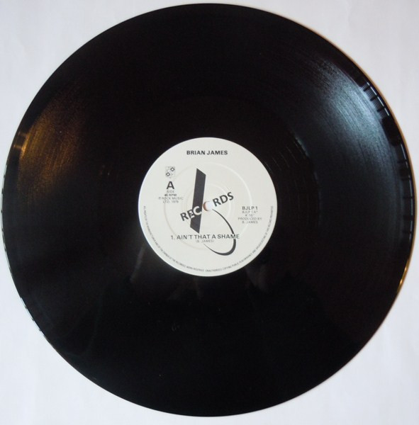 Brian James - Ain't That A Shame | BJ Records (BJLP 1) - 3