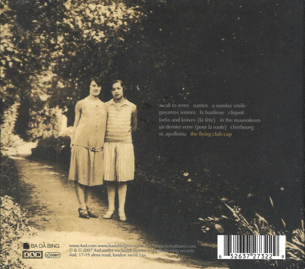 Beirut - The Flying Club Cup | 4AD (CAD 2732CD) - 2