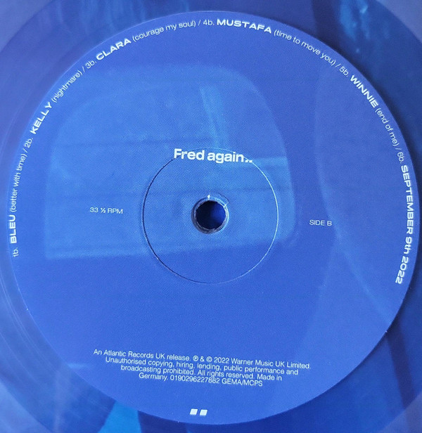 Fred Again.. - Actual Life 3 (January 1 - September 9 2022) | Atlantic (0190296227882) - 4 Fred Again.. - Actual Life 3 (January 1 - September 9 2022) | Atlantic (0190296227882) - 4
