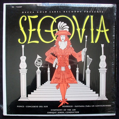 Andrés Segovia - Decca Gold Label Records Presents Segovia | Decca (DL 710,027)