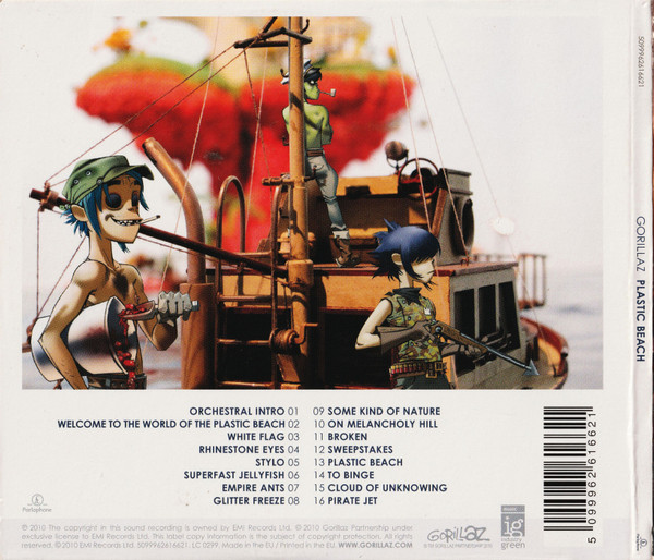 Gorillaz - Plastic Beach | Parlophone (5099962616621) - 4 Gorillaz - Plastic Beach | Parlophone (5099962616621) - 4