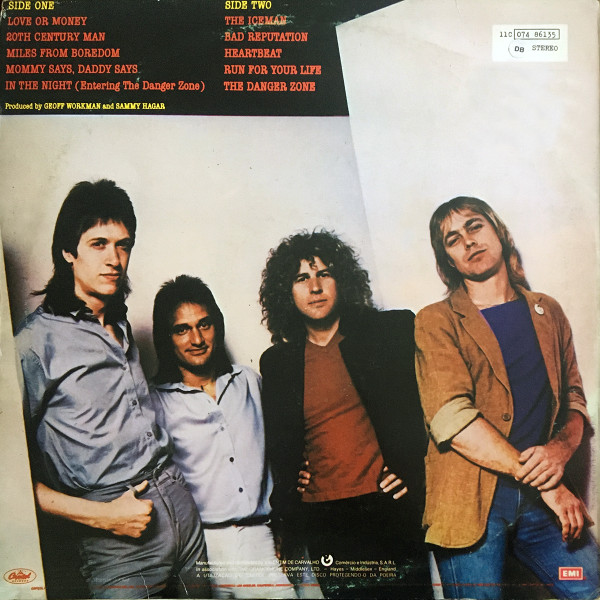 Sammy Hagar - Danger Zone | Capitol Records (11C 074 86135) - 2