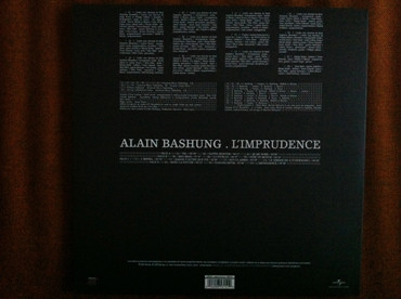 Alain Bashung - L'Imprudence | Barclay (065 315-1) - 2