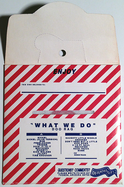 Doo Rag - What We Do | Dependability (L 45649) - 4