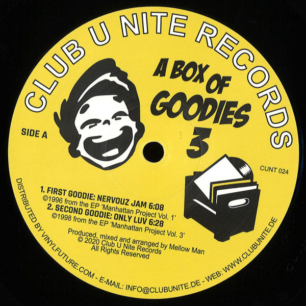 Mellow Man - A Box Of Goodies 3 | Club U Nite Records (CUNT 024)
