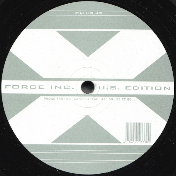 DJ Matt - Die Tiefe / Augen Zu | Force Inc. Music Works U.S.Edition (FIM US 43) - 2 DJ Matt - Die Tiefe / Augen Zu | Force Inc. Music Works U.S.Edition (FIM US 43) - 2