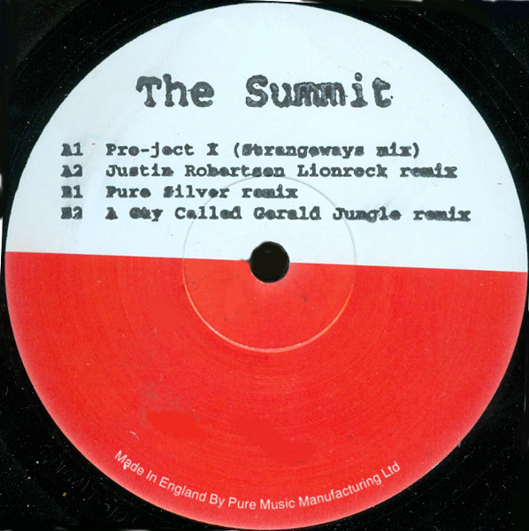 Pro-ject X - The Summit | Summit Records (SUMMIT 121) - main