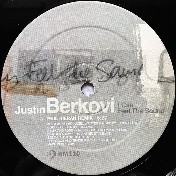 Justin Berkovi - I Can Feel The Sound | Music Man Records (MM 110) - 3 Justin Berkovi - I Can Feel The Sound | Music Man Records (MM 110) - 3
