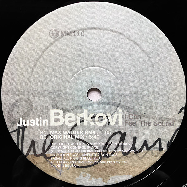 Justin Berkovi - I Can Feel The Sound | Music Man Records (MM 110) - 4 Justin Berkovi - I Can Feel The Sound | Music Man Records (MM 110) - 4