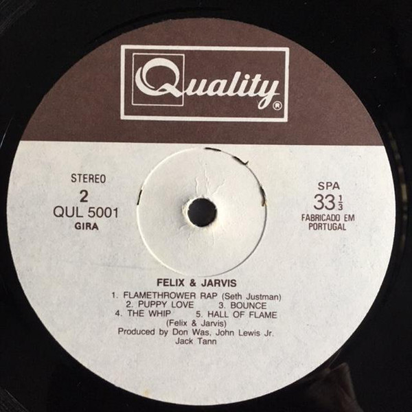 Felix & Jarvis - Felix & Jarvis | Quality (QUL 5001) - 4