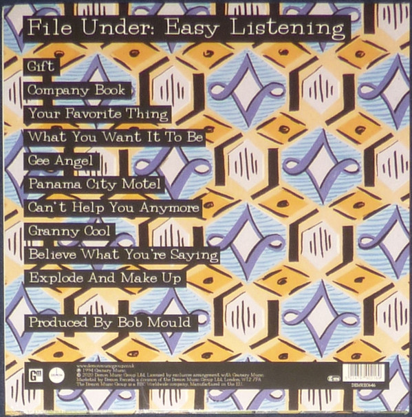 Sugar - File Under: Easy Listening | Demon Records (DEMREC646) - 2