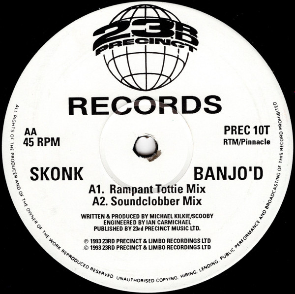 Skonk - Banjo'd | 23rd Precinct Recordings (PREC 10T)