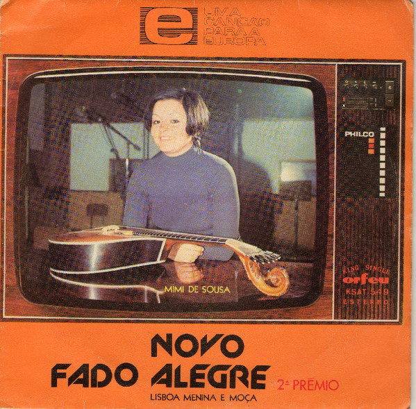 Mimi De Sousa - Novo Fado Alegre / Lisboa Menina E Moça | Orfeu (KSAT 549) - main