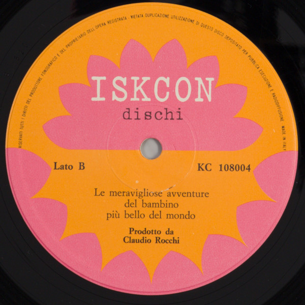 Various - Le Meravigliose Avventure Del Bambino Più Bello Del Mondo | Iskcon Records (KC 108004) - 4 Various - Le Meravigliose Avventure Del Bambino Più Bello Del Mondo | Iskcon Records (KC 108004) - 4