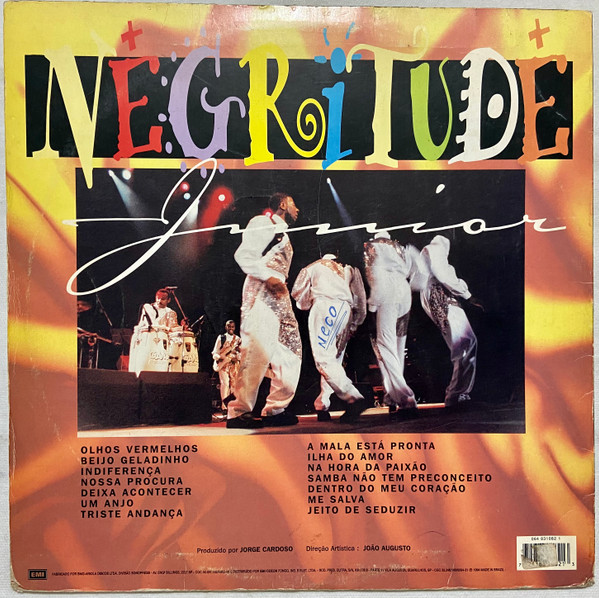Negritude Junior - Deixa Acontecer | EMI (831082 1) - 4 Negritude Junior - Deixa Acontecer | EMI (831082 1) - 4