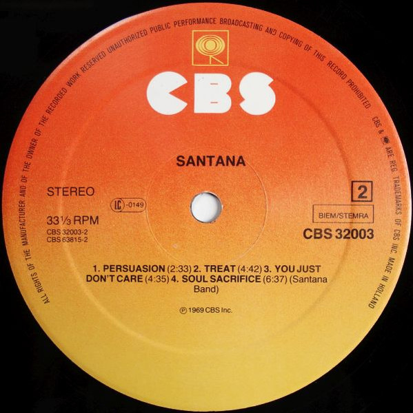 Santana - Santana | CBS (CBS 32003) - 4