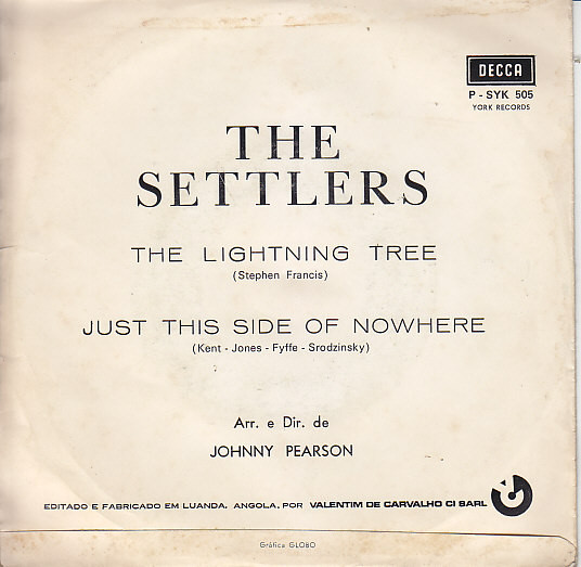The Settlers - The Lightning Tree | Decca (P-SYK 505) - 2