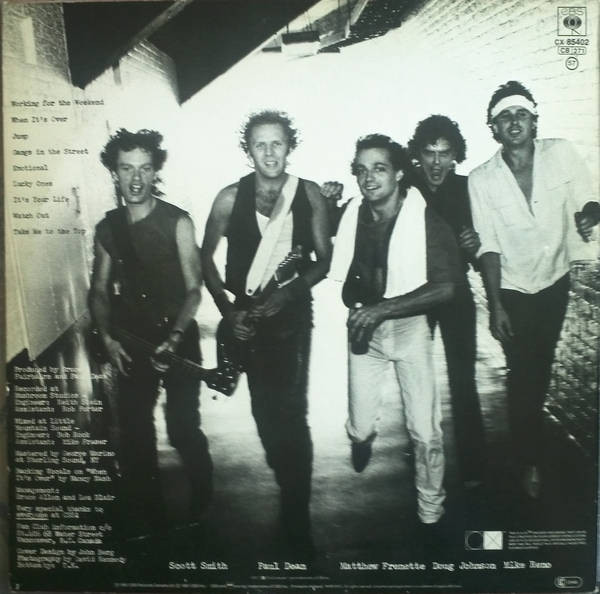 Loverboy - Get Lucky | CBS (CBS CX 85402) - 2