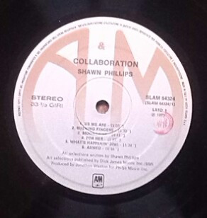 Shawn Phillips - Collaboration | A&M Records (SLAM 64324) - 3 Shawn Phillips - Collaboration | A&M Records (SLAM 64324) - 3