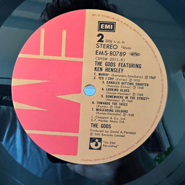 The Gods - The Gods Featuring Ken Hensley | EMI (EMS-80789) - 4 The Gods - The Gods Featuring Ken Hensley | EMI (EMS-80789) - 4