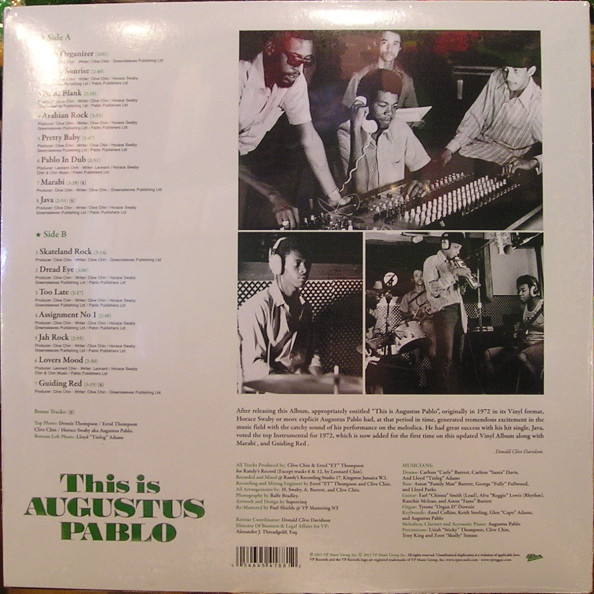 Augustus Pablo - This Is Augustus Pablo | 17 North Parade (VP4188) - 4 Augustus Pablo - This Is Augustus Pablo | 17 North Parade (VP4188) - 4